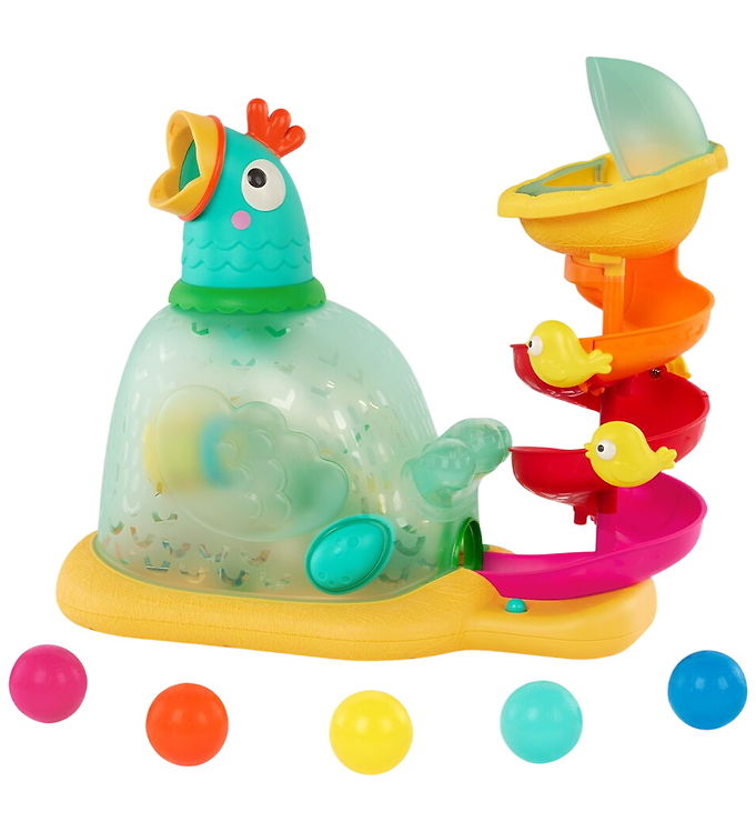 Battat Legetøj m. Lyd/Lys - 40 cm - Pop-A-Doodle-Doo