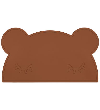 We Might Be Tiny Dækkeserviet - Bjørn - Chocolate Brown
