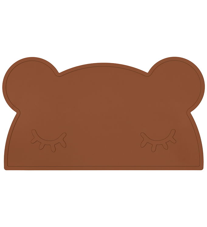 We Might Be Tiny Dækkeserviet - Bjørn - Chocolate Brown