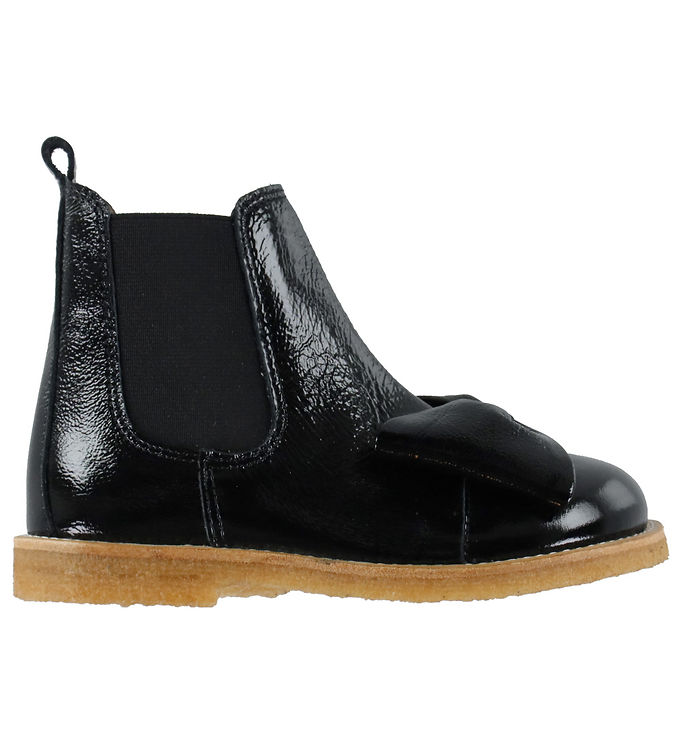 Angulus Støvler - Chelsea - Black/Black