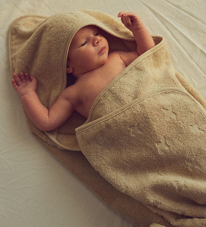 Müsli Babyhåndklæde - 70x70 cm - Oat