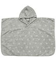 Müsli Håndklæde Poncho - Mineral Green