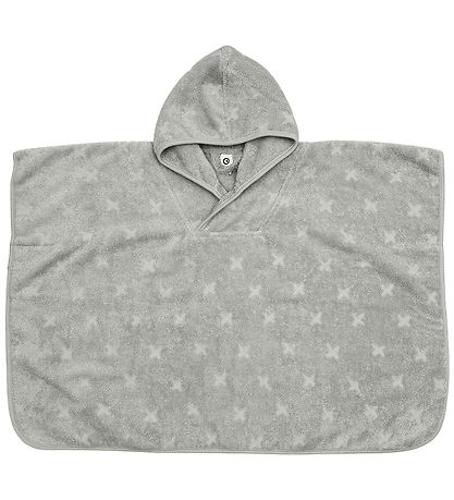 Müsli Håndklæde Poncho - Mineral Green