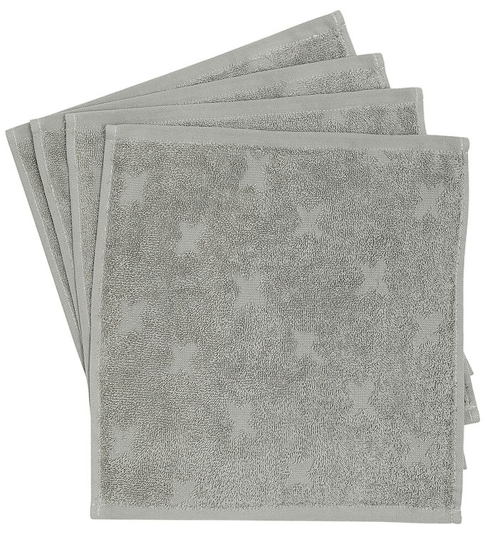 Müsli Vaskeklud - 4-pak - 30x30 cm - Mineral Green