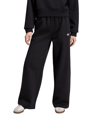adidas Originals Sweatpants - Wilde Leg Pants - Sort