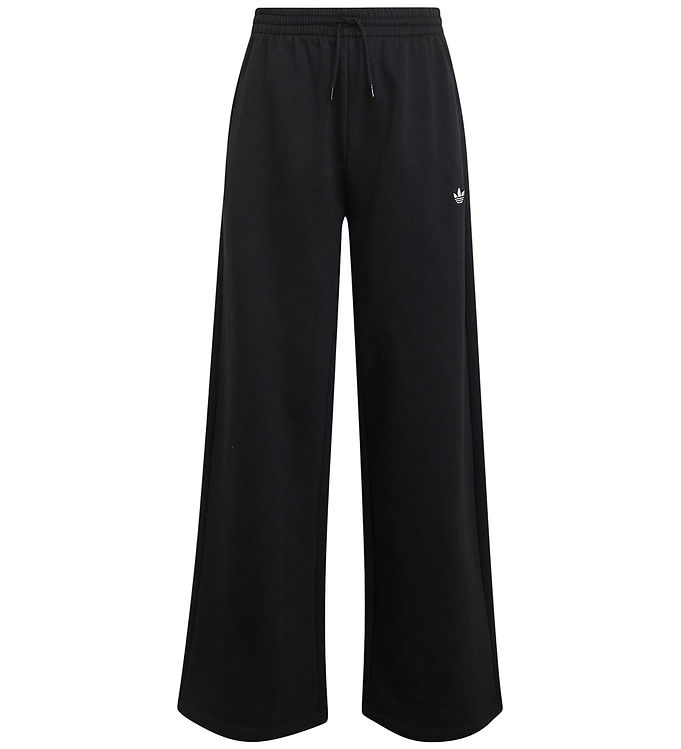 adidas Originals Sweatpants - Wilde Leg Pants - Sort