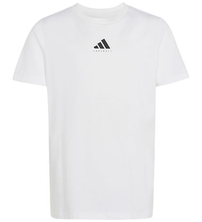 adidas Performance T-Shirt - Y FTB CAT G T - Hvid