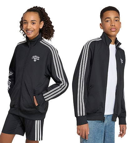 adidas Originals Cardigan - Vendbar - FIREBIRD RE TT - Sort/Hvid