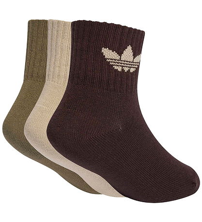 adidas Originals Ankelstrømper - Ankle Sock - 3-pak - STOKHA/OLI