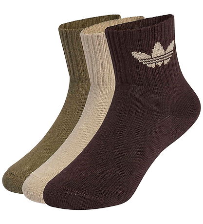 adidas Originals Ankelstrømper - Ankle Sock - 3-pak - STOKHA/OLI