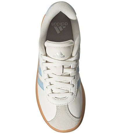 adidas Performance Sko - VL Court 3.0 K - Cwhite/Iceblu/Gum3