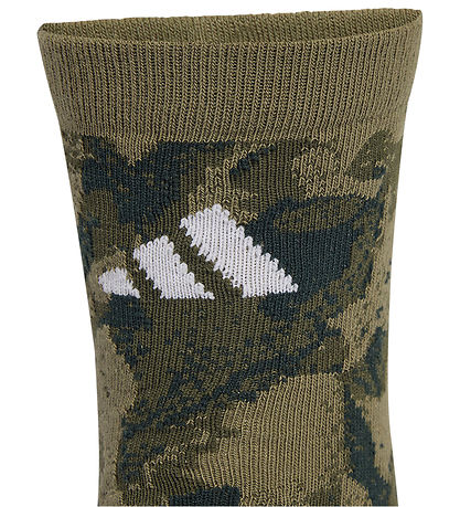 adidas Performance Strømper - 3-pak - YB CAMO - OLISTR/OLISTR/WH