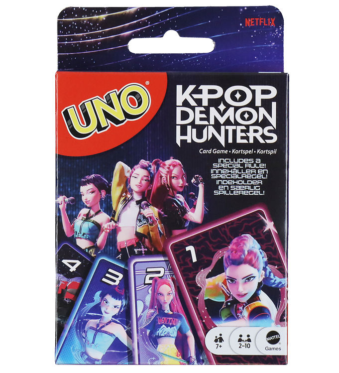 UNO Kortspil - Kpop Demon Hunters