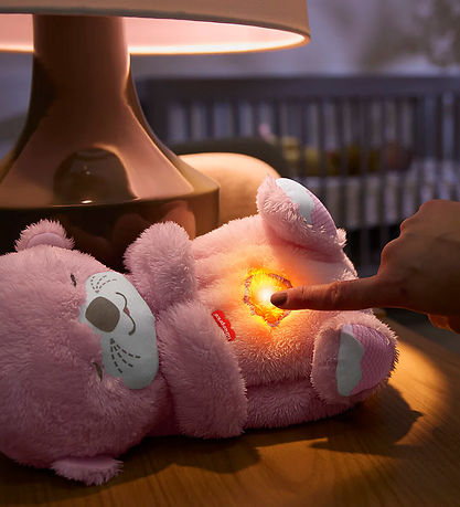 Fisher-Price Aktivitetsbamse - Soothe & Snuggle Otter - Pink