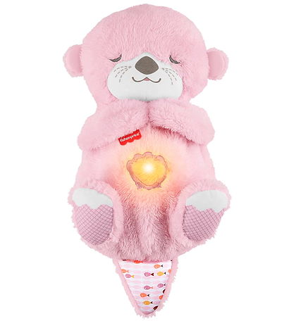 Fisher-Price Aktivitetsbamse - Soothe & Snuggle Otter - Pink