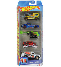 Hot Wheels Biler - 5-pak - Priority Patrol