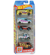 Hot Wheels Biler - 5-pak - Metro Sketch