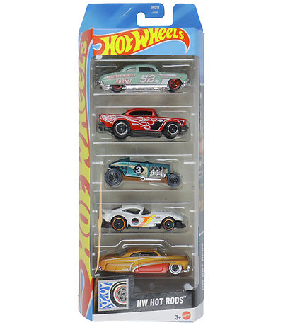 Hot Wheels Biler - 5-pak - HW Hot Rods