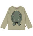 DYR Bluse - DyrRoar - Beige Flodhest Din Ven