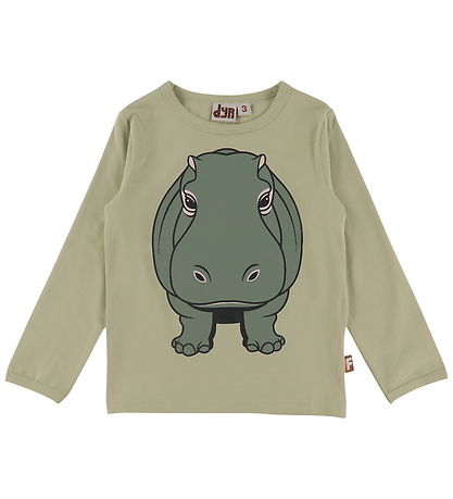 DYR Bluse - DyrRoar - Beige Flodhest Din Ven