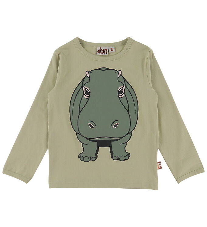 DYR Bluse - DyrRoar - Beige Flodhest Din Ven