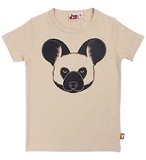 DYR-Cph Bluse - AnimalGrowl - Beige m. Wildhund