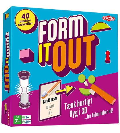 TACTIC Brætspil - Form It Out