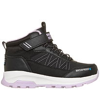 Skechers Støvler - Tex - Storm Blazer Arctic Mass - Black/Lavend