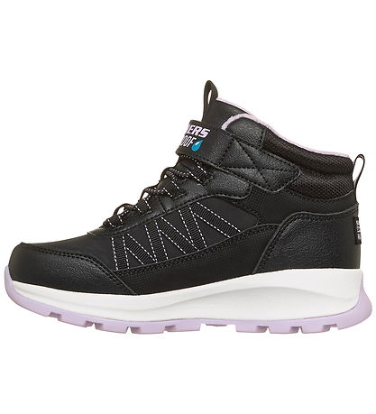 Skechers Støvler - Tex - Storm Blazer Arctic Mass - Black/Lavend