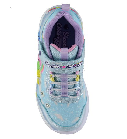 Skechers x Care Bears Sko m. Lys - Hugs N Snugs - Blå(Multi