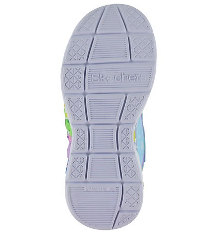 Skechers x Care Bears Sko m. Lys - Hugs N Snugs - Blå(Multi