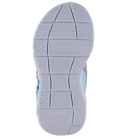 Skechers x Care Bears Sko m. Lys - Lil Snugs - Blå/Multi