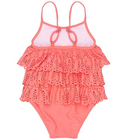 Mikk-Line Badedragt - Frill - Sugar Coral