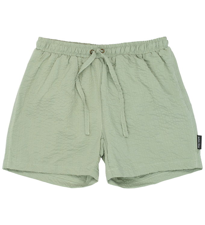 Mikk-Line Badeshorts - Green Milieu