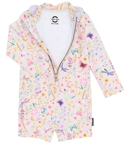 Mikk-Line Badeheldragt - Frill - Butterfly Aop