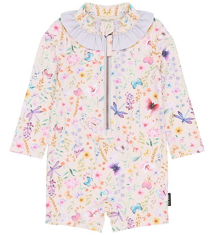Mikk-Line Badeheldragt - Frill - Butterfly Aop