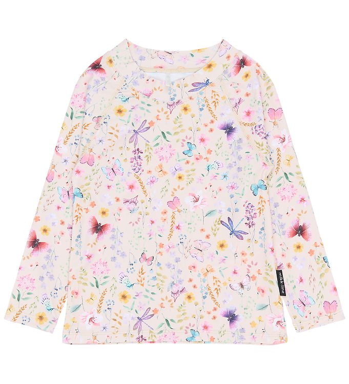 Mikk-Line Badebluse - Butterfly Aop