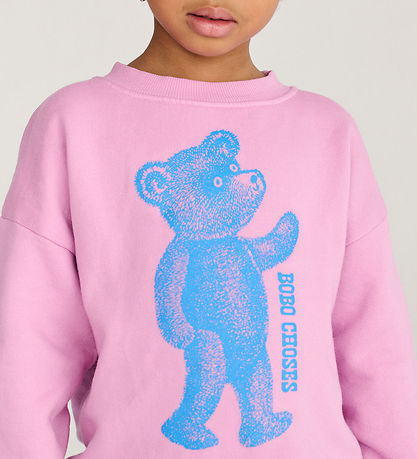Bobo Choses Sweatshirt - Softpaw Monster - Pink