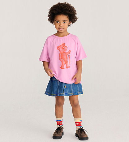 Bobo Choses T-shirt - Softpaw Monster - Pink