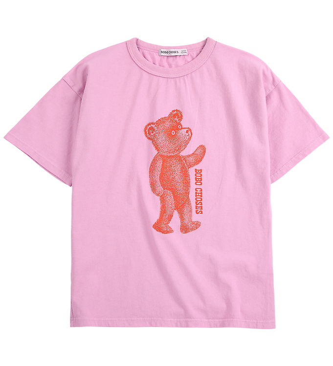 Bobo Choses T-shirt - Softpaw Monster - Pink