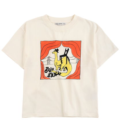 Bobo Choses T-shirt - Taxi Saurus - Off White