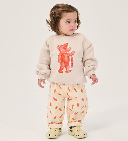 Bobo Choses Sweatshirt - Softpaw Monster - Offwhite