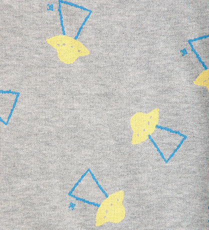 Bobo Choses Sweatshirt - Pixel Abduction - Light Heather Grey