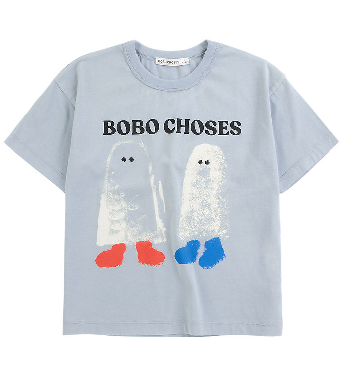 Bobo Choses T-shirt - Booty Ghost - Light Blue