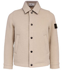 Stone Island Jakke - Uld - Desert