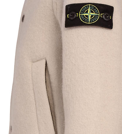 Stone Island Jakke - Uld - Desert