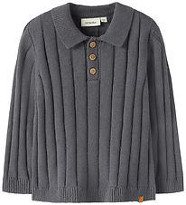 Lil Atelier Bluse - Polostrik - Loose - NmmLomon - Poppy Seed