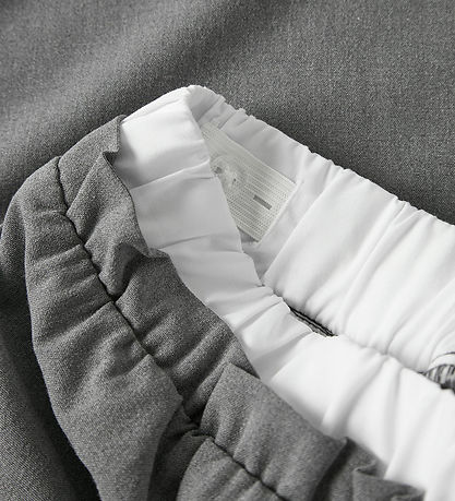 LMTD Bukser - Wide - NlfUis - Grey Melange