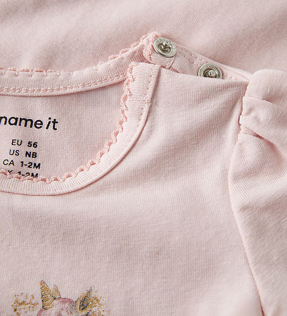 Name It Body l/æ - NbfLaica - Lotus m. Enhjørninger