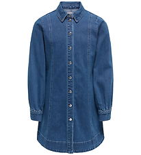 Kids Only Kjole - KogFenja - Medium Blue Denim